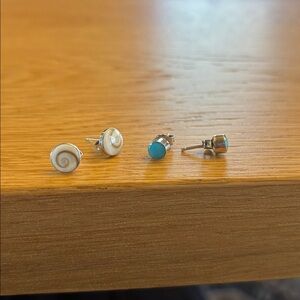 Bundle Silver Stud Earring